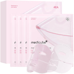 medicube Salmon DNA PDRN pink collagen jelly gel mask, 28g, 4ea