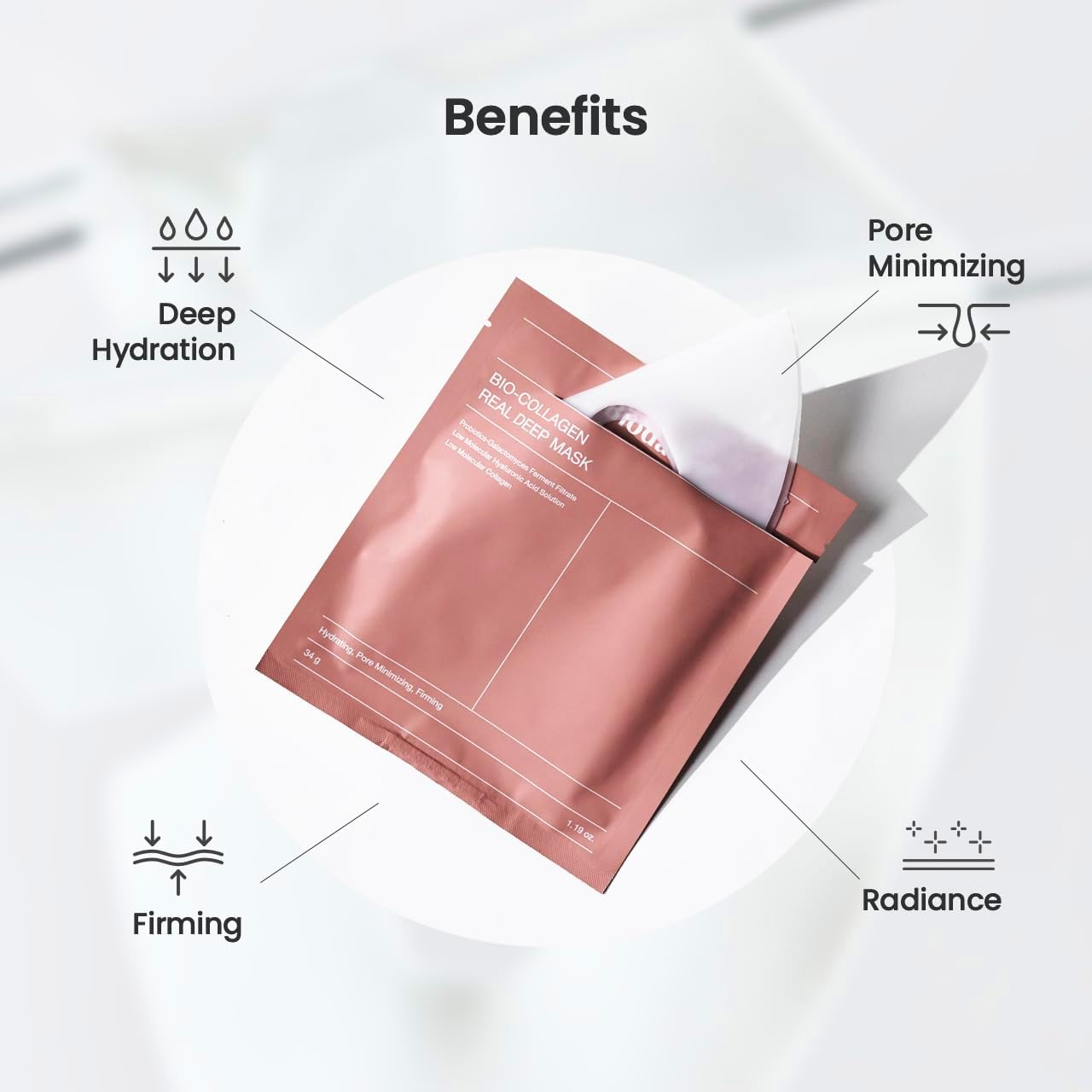 BIODANCE Bio-Collagen Real Deep Mask 34g x 4ea