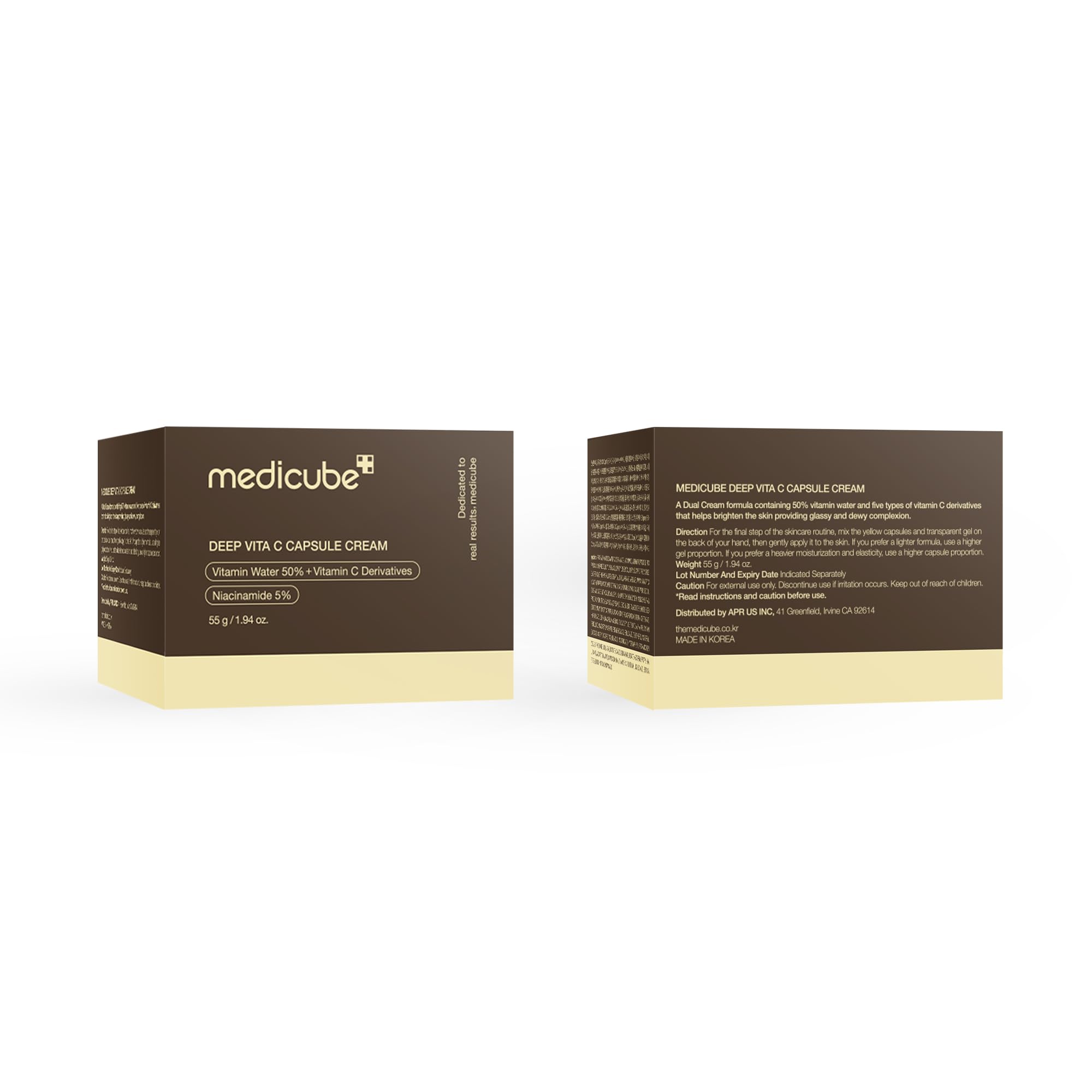 medicube Deep Vitamin C Golden Capsule Face Moisturizer, 1.94 oz