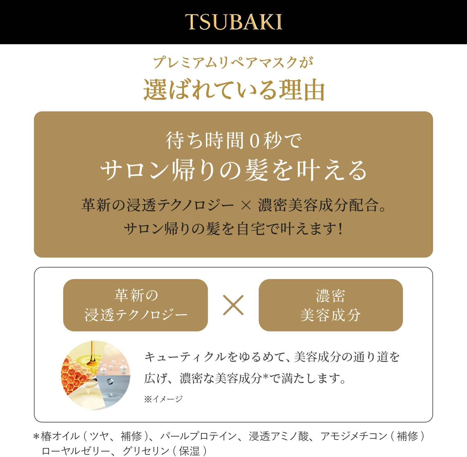 Shiseido Tsubaki Premium Repair Hair Mask 180g