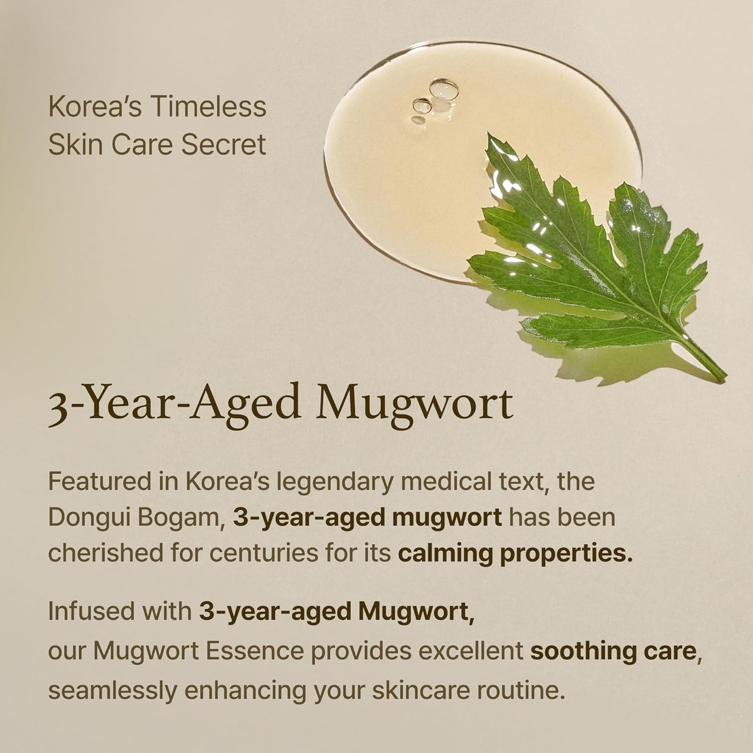 I'm From Mugwort Essence | Vegan Extract - Soothe Sensitive and Irritated Skin, Redness Relief, Refreshing, Korean Hydrating Toner | 5.4 Fl Oz, All Skin Types, PETA Approved