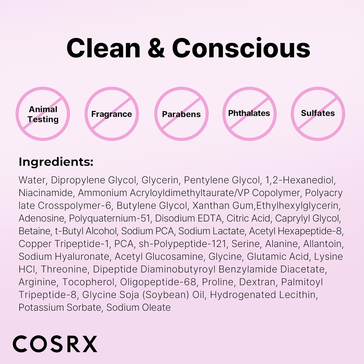 COSRX 6X Peptide Collagen Booster Toner Serum, Niacinamide & Hyaluronic Acid Facial Essence for All Skin Types, Korean Skin Care, Paraben Free, 150mL/5.07 Fl.Oz